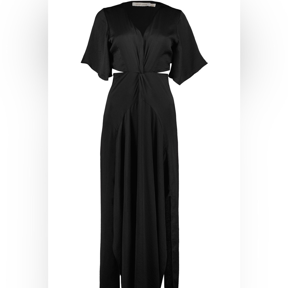 Bishop + Young Harper Black flowy Maxi Dress size small